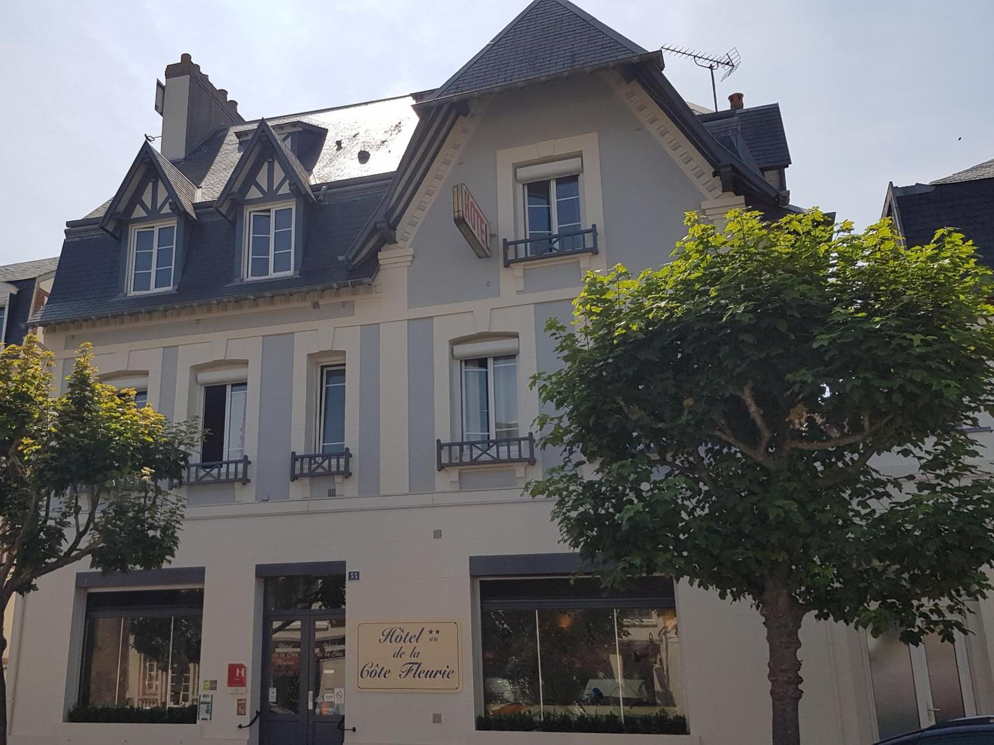 Hotel De La Cote Fleurie Deauville Exterior foto